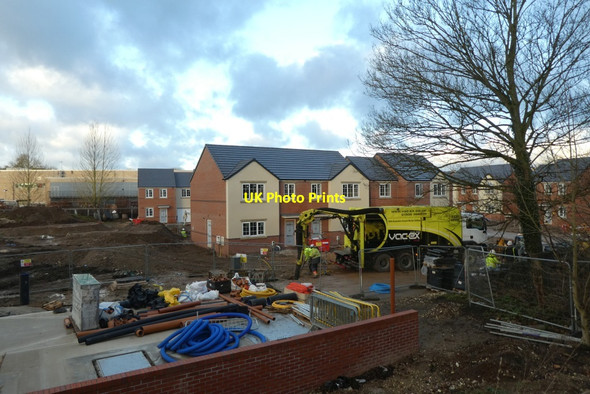 Photo 6"x4" Construction of Stublowe Place Heslington c2022
