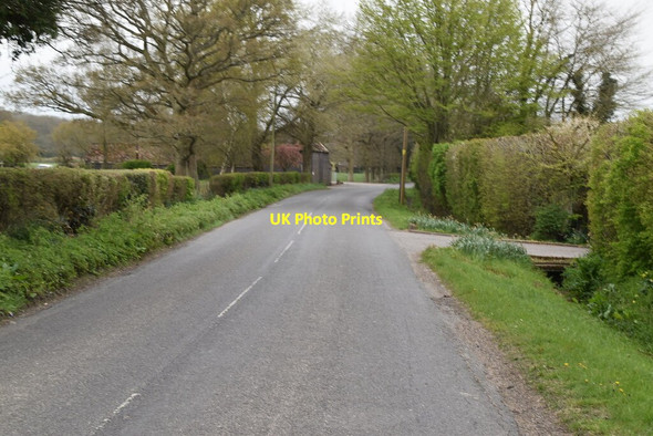 Photo 6"x4" New Barn Rd Farthing Green c2021