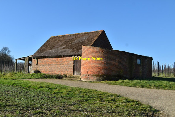 Photo 6"x4" Northiam Farm Oast Capel Cross c2021