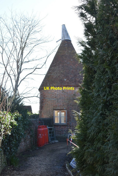 Photo 6"x4" Oast at Small Farm Capel Cross c2021