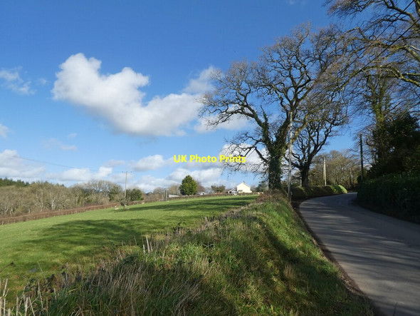 Photo 6"x4" Leigh Road Chulmleigh c2022