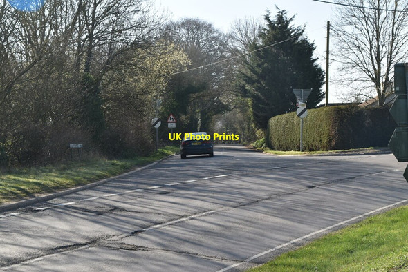 Photo 6"x4" A28 \/ A268 junction Newenden c2021
