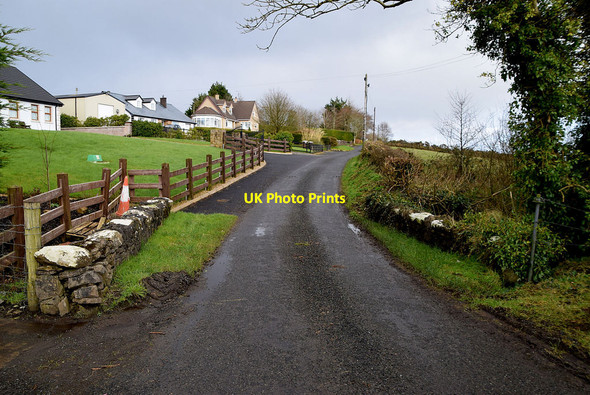 Photo 6"x4" Small bridge along Ballyglass Road Omagh c2022