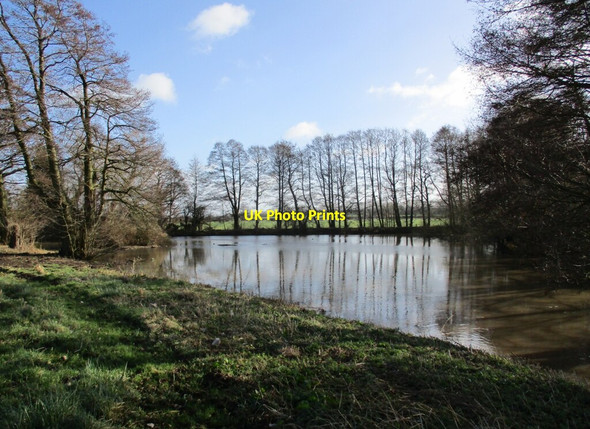 Photo 6"x4" Widening in the River Greet Kirklington\/SK6757 c2022