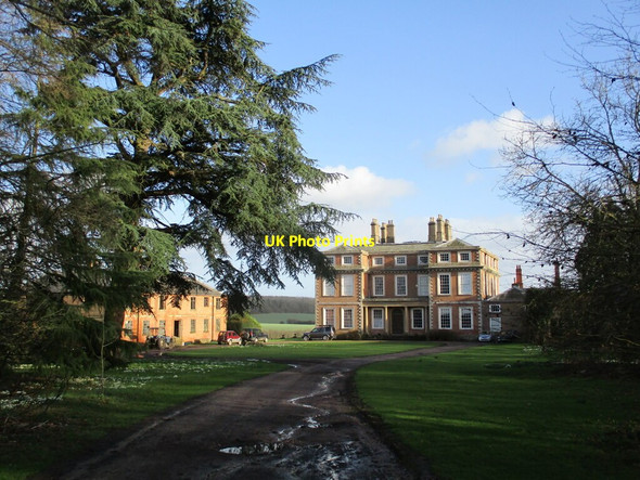 Photo 6"x4" Winkburn Hall and stable block Winkburn c2022