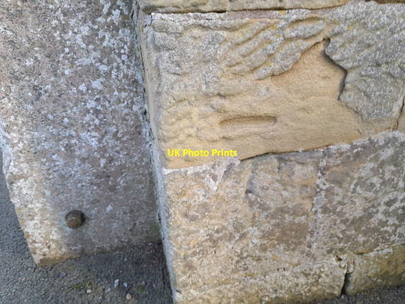 Photo 6"x4" Ordnance Survey Cut Mark Ellesmere\/SJ3934 c2022