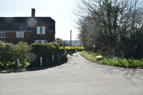 Photo 6"x4" Lane in Ewhurst Green Ewhurst Green\/TQ7924 c2021
