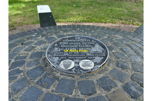 Photo 6"x4" Sculpture at the southern end of the Oxford Canal - detail Oxford\/SP5106 c2021