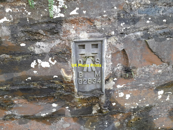 Photo 6"x4" Ordnance Survey Flush Bracket (G2834) Grizebeck c2022