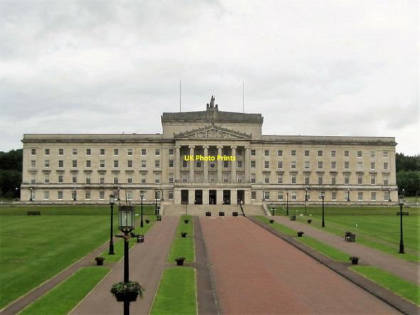 Photo 6"x4" Parliament Buildings, Stormont Estate, Belfast Dundonald\/J4174 c2017