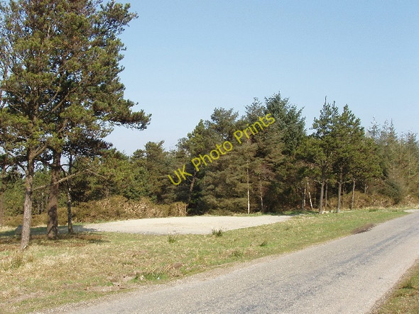 Photo 6"x4" Car park on Forth Mountain Cleristown c2009