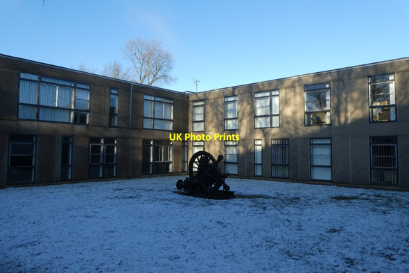 Photo 6"x4" Rail sculpture Heslington c2022