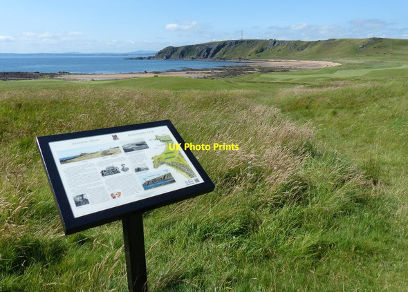 Photo 6"x4" Information board at Earlsferry Links Earlsferry c2019
