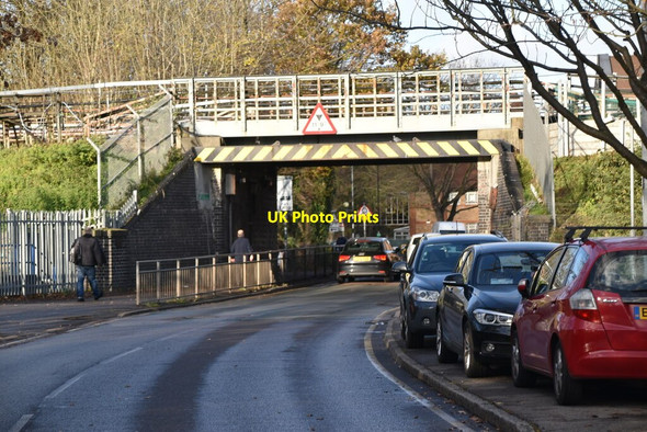 Photo 6"x4" Railway Bridge, Roding Rd Loughton\/TQ4396 c2021
