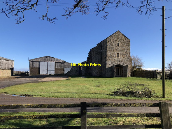 Photo 6"x4" Scargill Castle Scargill c2022