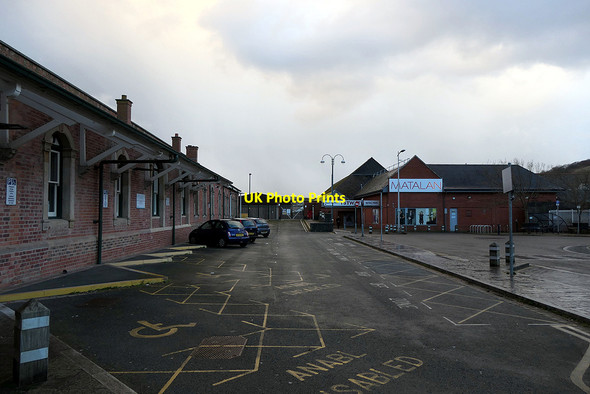 Photo 6"x4" Aberystwyth station car park Aberystwyth c2022