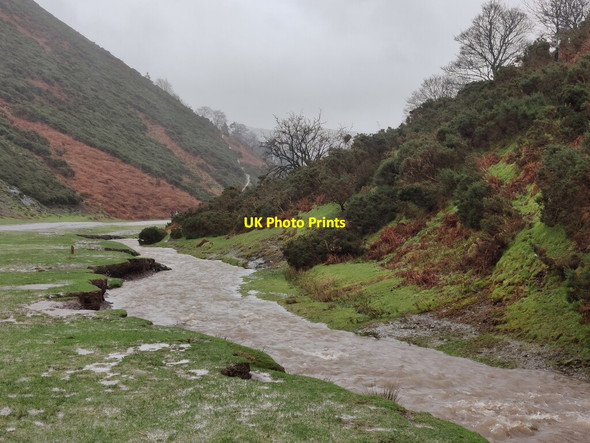 Photo 6"x4" A wet day in the Carding Mill Valley Ashbrook\/SO4594 c2022