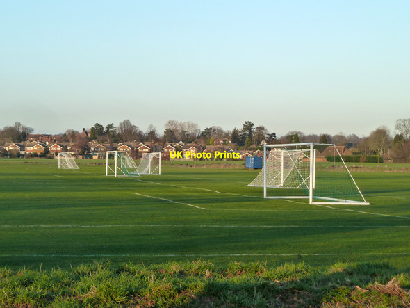 Photo 6"x4" Football pitches, Tonbridge Tonbridge c2012