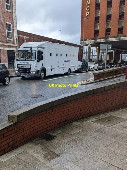 Photo 6"x4" GEOAmey lorry, Queensway, Newport Newport\/Casnewydd c2022