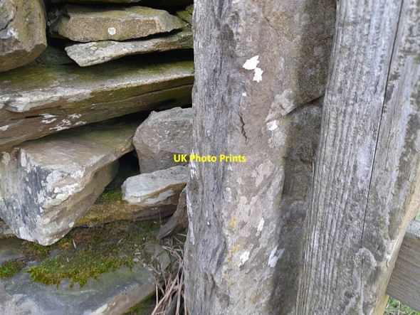 Photo 6"x4" Ordnance Survey Cut Mark Ulverston c2022