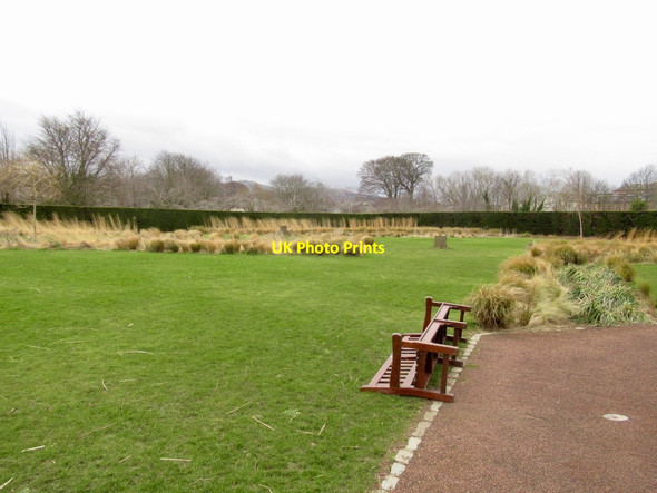 Photo 6"x4" Walled garden, Saughton Craiglockhart c2022