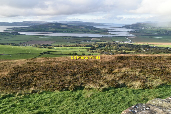 Photo 6"x4" View towards Inch Island, Grianan of Aileach Speenoge c2021