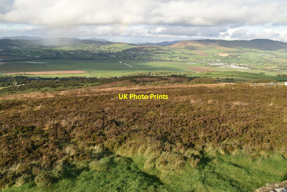 Photo 6"x4" View north east from Grianan of Aileach Speenoge c2021