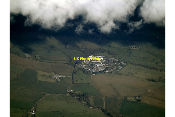 Photo 6"x4" Hanslope park from the air Hanslope c2022