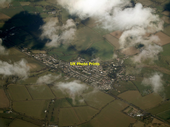 Photo 6"x4" Potterspury from the air Potterspury c2022