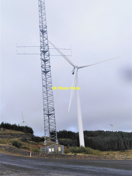 Photo 6"x4" Slivecallan Wind Farm South Connolly c2021