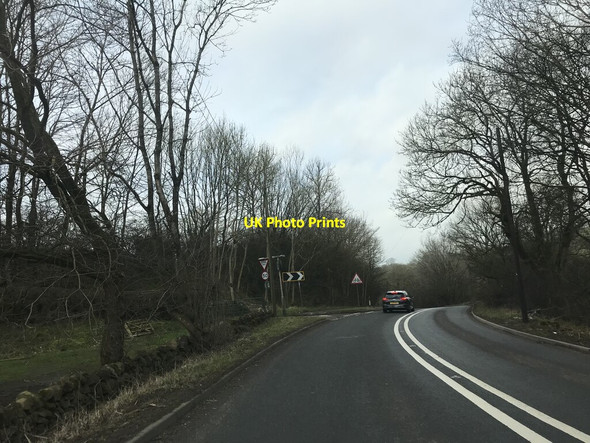 Photo 6"x4" Chevrons near Waterhouses Calton\/SK1050 c2022