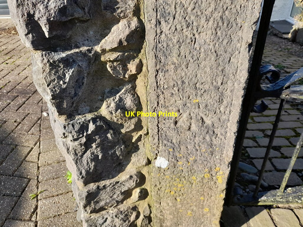 Photo 6"x4" Ordnance Survey Cut Mark Soutergate c2022