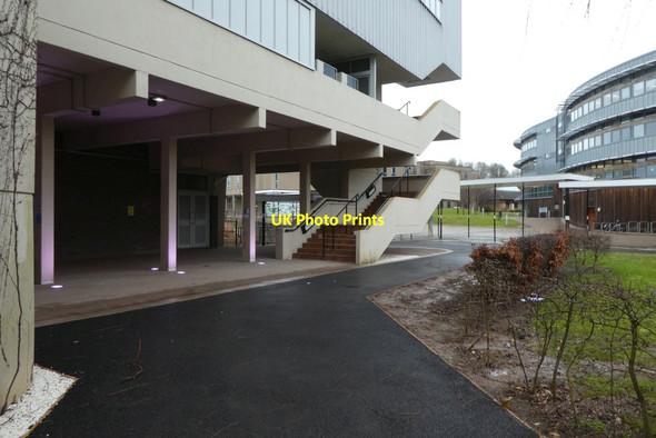 Photo 6"x4" Underneath Central Hall Heslington c2022