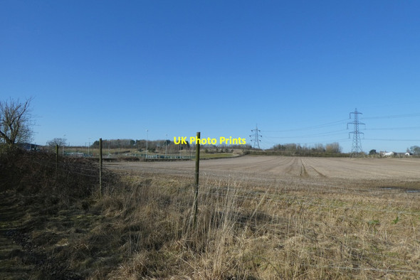 Photo 6"x4" Field near the A64 Grimston\/SE6451 c2022