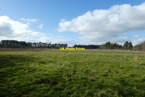 Photo 6"x4" Fields beside Strensall Training Ground Strensall c2022