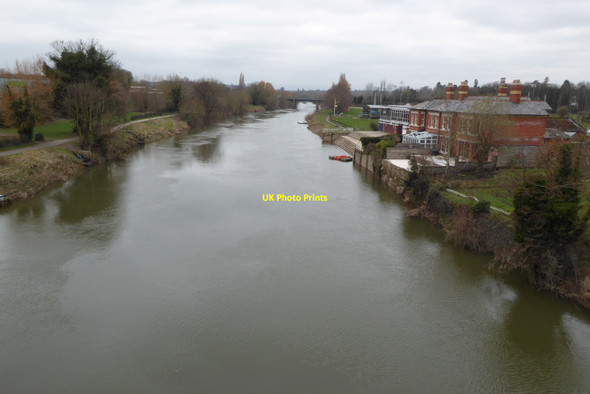 Photo 6"x4" The River Wye Hereford c2022