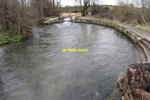 Photo 6"x4" Former Compton Lock on the Itchen Navigation Compton\/SU4625 c2022