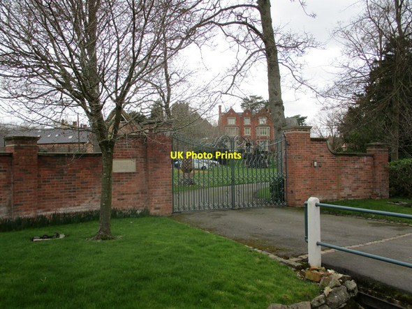 Photo 6"x4" The entrance to Seagrave Hall Seagrave c2022