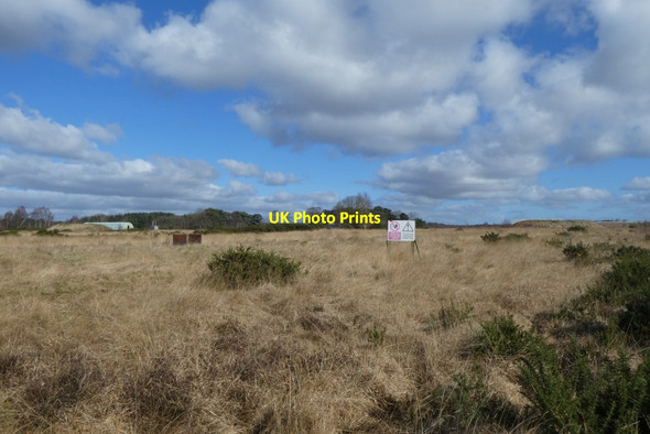 Photo 6"x4" MoD warning signs on Strensall Common Towthorpe\/SE6358 c2022