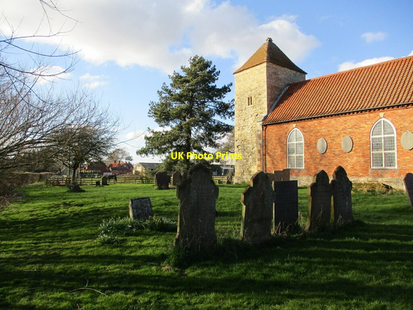 Photo 6"x4" The churchyard, Stapleford Stapleford\/SK8857 c2022