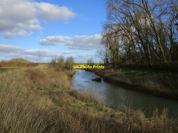 Photo 6"x4" The River Witham at Skerries Plantation Sutton\/SK8752 c2022