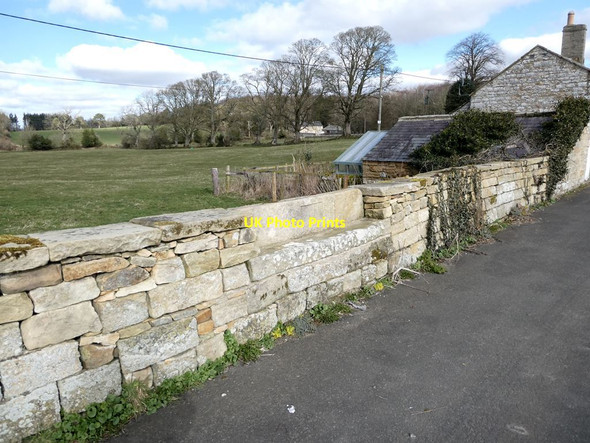 Photo 6"x4" Commemorative bench Capheaton c2022