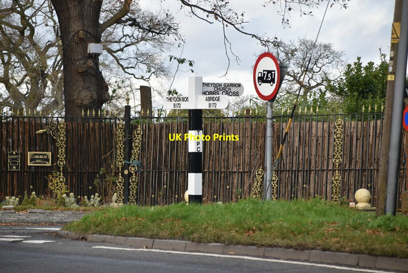 Photo 6"x4" Roadsign, Coopersale Lane Hobbs Cross\/TQ4799 c2021