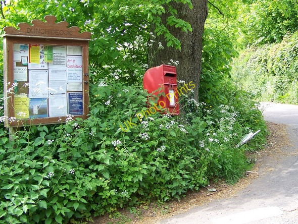 Photo 6"x4" Village notice board, Dunchideock Clapham\/SX8987 c2009