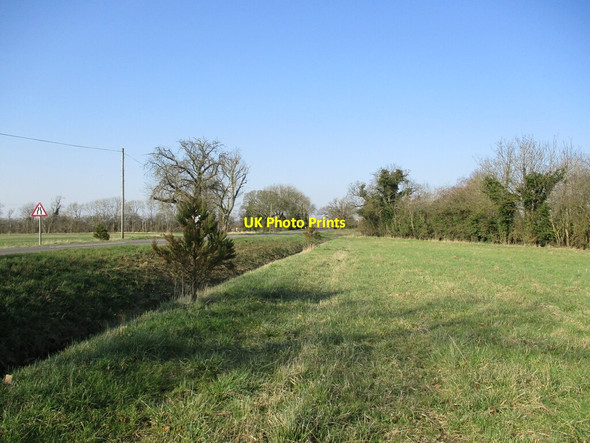 Photo 6"x4" Grass field near Revesby Bridge Revesby Bridge c2022