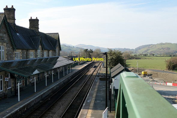 Photo 6"x4" Machynlleth railway station Machynlleth c2022