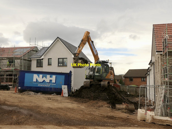 Photo 6"x4" House building, Redsman Drive Bingham\/NT3072 c2022