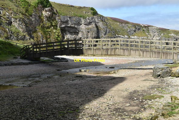 Photo 6"x4" Footbridge over Allt Smoo Durness c2021