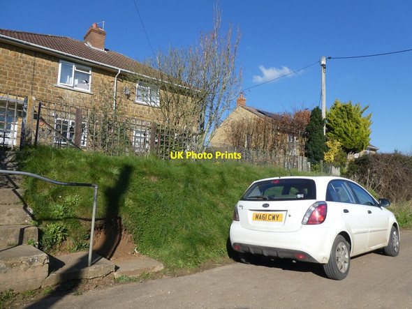 Photo 6"x4" Houses on Caryedge Lane Welham\/ST6631 c2022