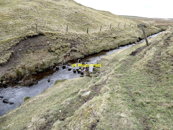 Photo 6"x4" Stepping stones over Hareshaw Burn Bellingham\/NY8383 c2022